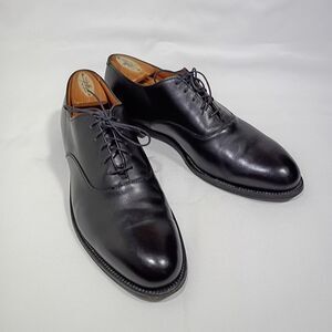 Alden Plain Toe Black Oxford 932 Leather Lace Up Dress Shoes 10.5 B/D